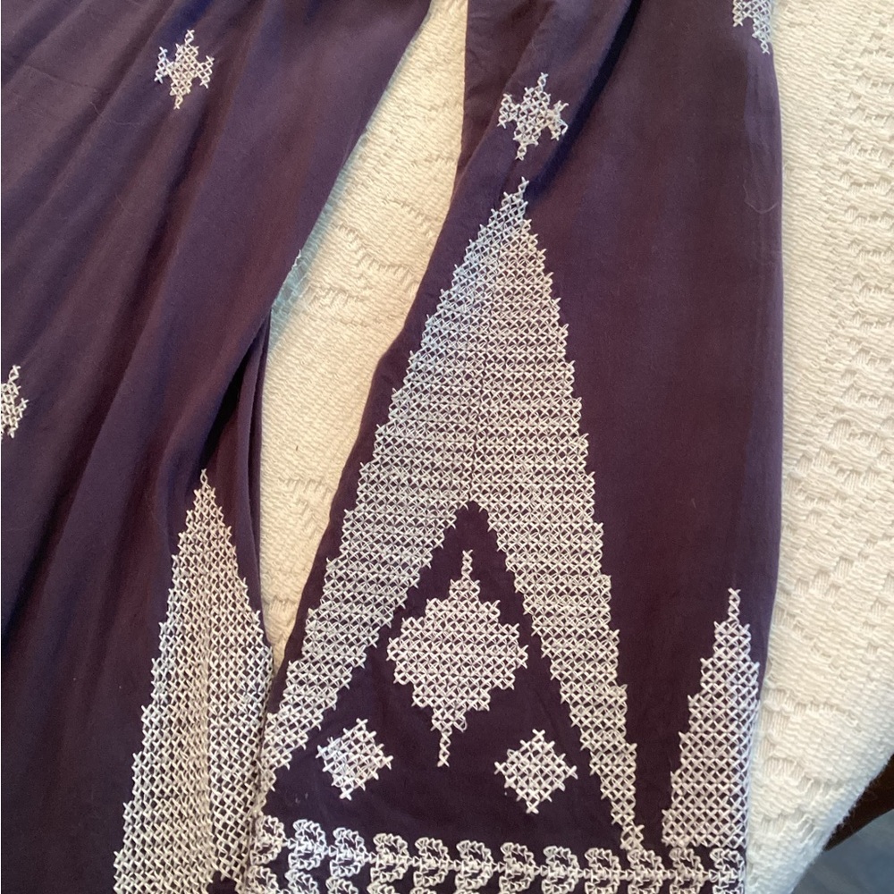 Boho Blue Tunic/Mini with Embroidery - Picture 6 of 11